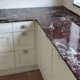 Granite kitchen worktop fitted